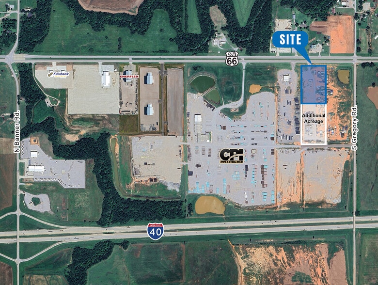 16300 W Highway 66, Yukon, OK for lease - Aerial - Image 2 of 2