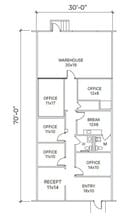 1517 W Carrier Pky, Grand Prairie, TX for lease Floor Plan- Image 1 of 1