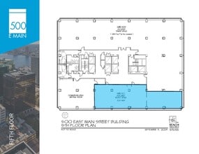 500 E Main St, Norfolk, VA for lease Floor Plan- Image 1 of 8