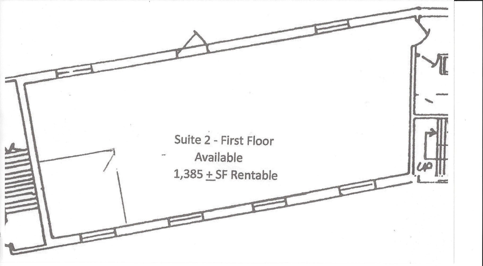 150 Boulevard, Washington, NJ for lease Floor Plan- Image 1 of 6