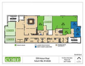 3300 Auburn Rd, Auburn Hills, MI for lease Floor Plan- Image 1 of 1