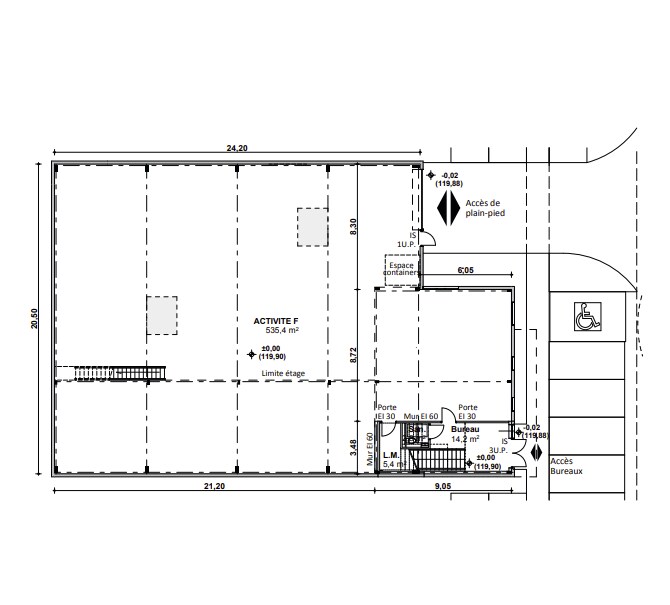 Rue Des Temps Modernes, Chanteloup-en-Brie for lease Floor Plan- Image 1 of 4