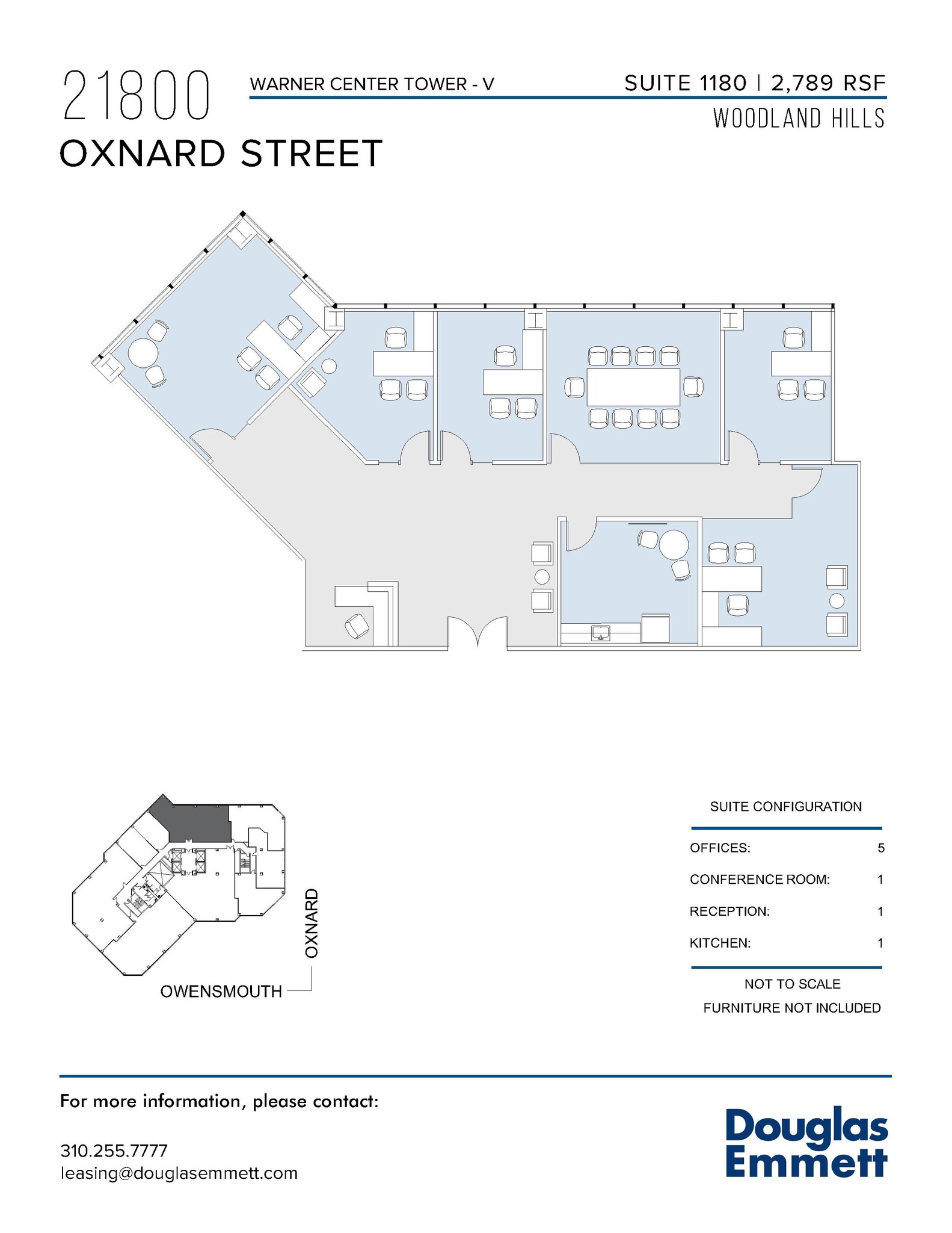 21800 Oxnard St, Woodland Hills, CA for lease Floor Plan- Image 1 of 1