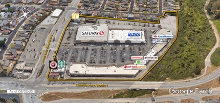 1215-1429 Linda Mar Blvd, Pacifica, CA - AERIAL map view