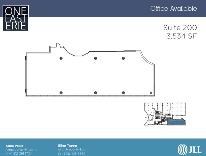 1 E Erie St, Chicago, IL for lease Floor Plan- Image 1 of 1