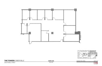 2200 Powell St, Emeryville, CA for lease Floor Plan- Image 2 of 2