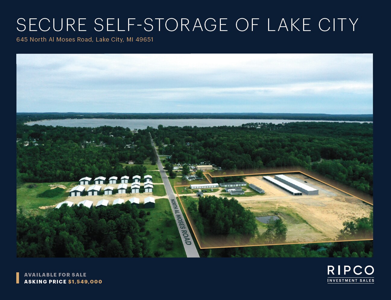 645 Al Moses Rd, Lake City, MI for sale Building Photo- Image 1 of 1