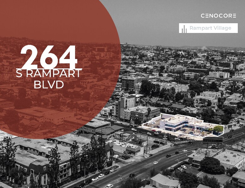 264 S Rampart Blvd, Los Angeles, CA for lease Aerial- Image 1 of 3