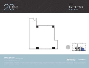 20 N Clark St, Chicago, IL for lease Floor Plan- Image 1 of 1