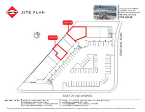 1460 E Cotati Ave, Rohnert Park, CA for lease Site Plan- Image 1 of 4