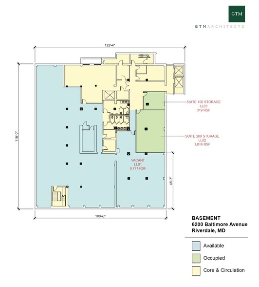 6200 Baltimore Ave, Riverdale, MD for lease - Typical Floor Plan - Image 3 of 5