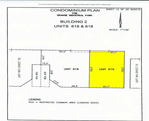 616-622 N Eckhoff St, Orange, CA for lease - Plat Map - Image 3 of 7