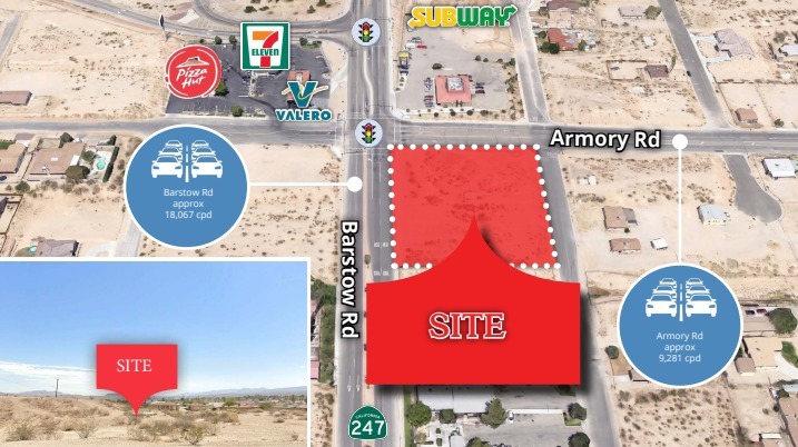 Land in Barstow, CA for lease - Building Photo - Image 1 of 1