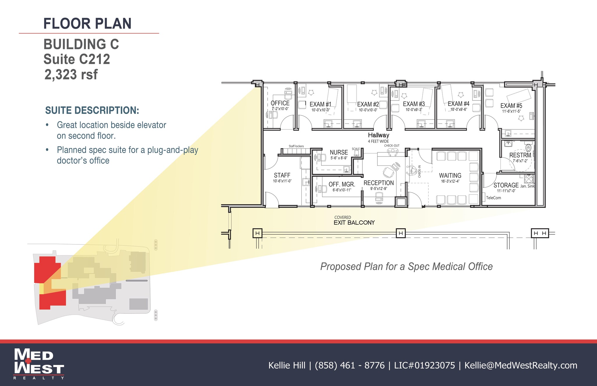 8950 Villa La Jolla Dr, La Jolla, CA for lease Floor Plan- Image 1 of 1