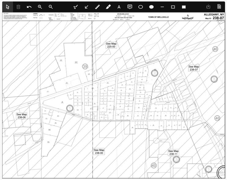 4160-4178 Bolivar Rd, Wellsville, NY for lease - Plat Map - Image 3 of 4