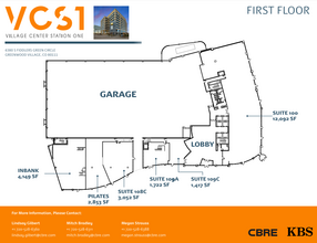 6380 S Fiddlers Green Cir, Greenwood Village, CO for lease Floor Plan- Image 2 of 3