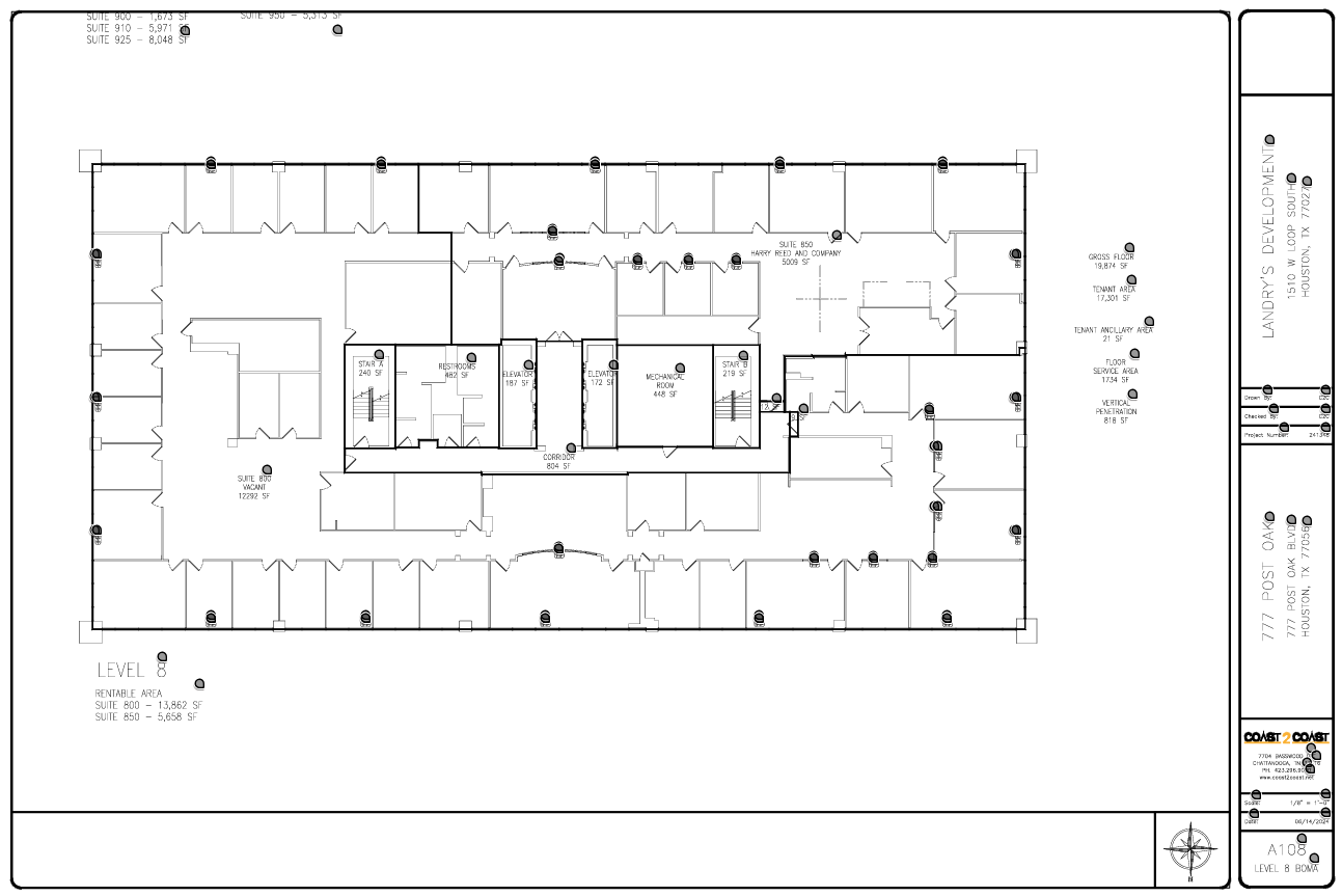 777 Post Oak Blvd, Houston, TX for lease Floor Plan- Image 1 of 1