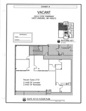 2852 Eyde Pky, East Lansing, MI for lease Site Plan- Image 1 of 1