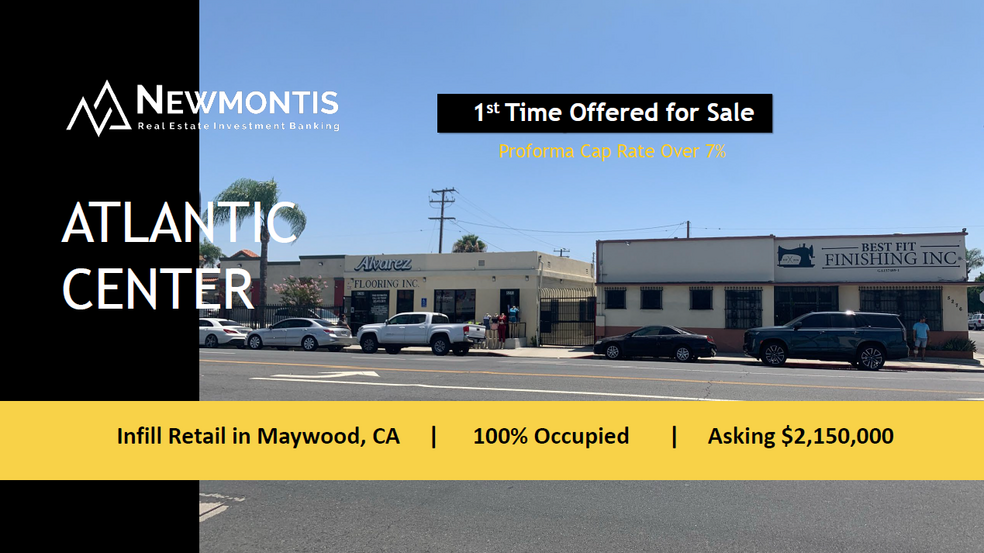 5268-5270 & 5276 Atlantic Ave, Maywood, CA for sale - Building Photo - Image 1 of 1