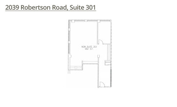 2039 Robertson Rd, Ottawa, ON for lease Floor Plan- Image 1 of 8