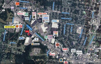 801-821 S James Campbell Blvd, Columbia, TN for lease Aerial- Image 2 of 3