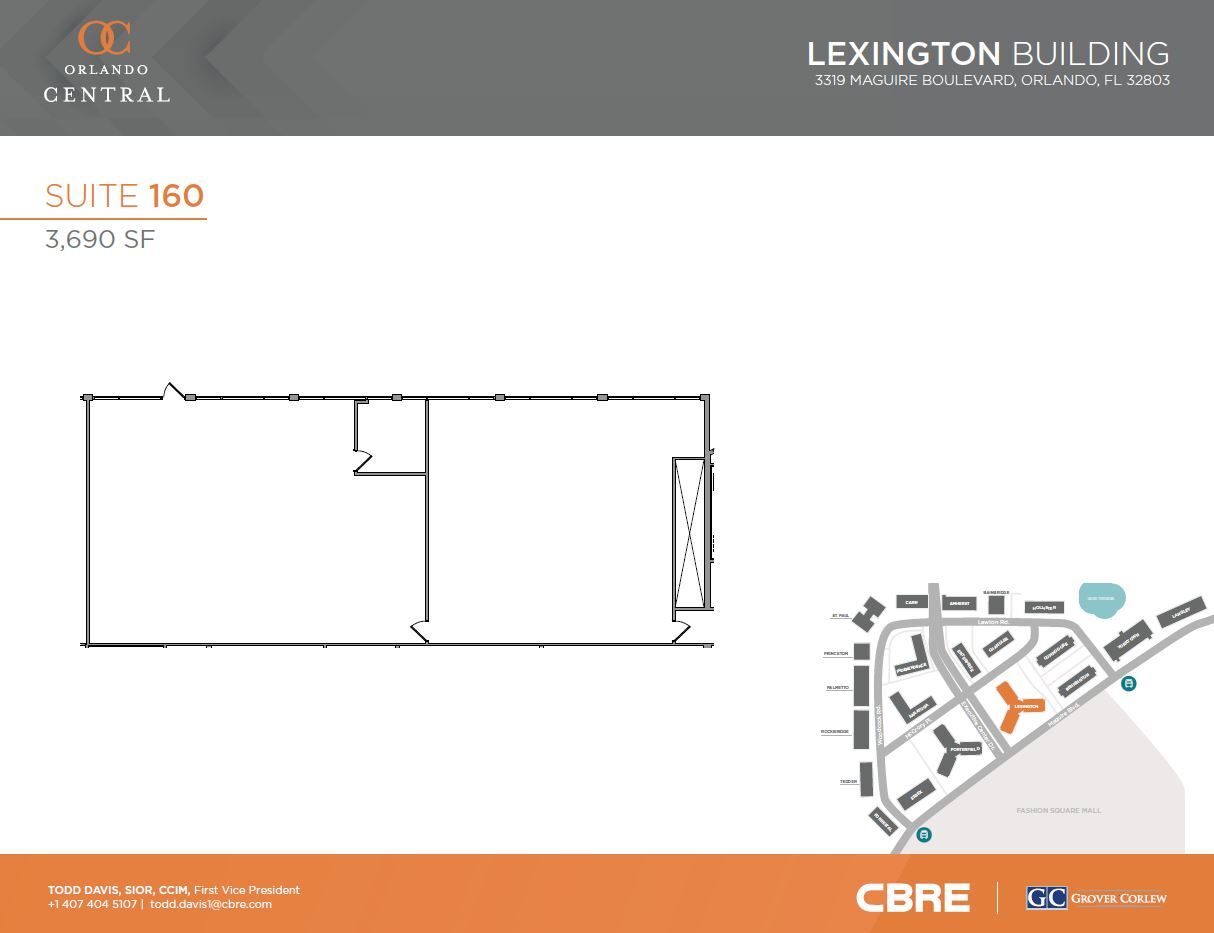 3191 Maguire Blvd, Orlando, FL for lease Floor Plan- Image 1 of 1