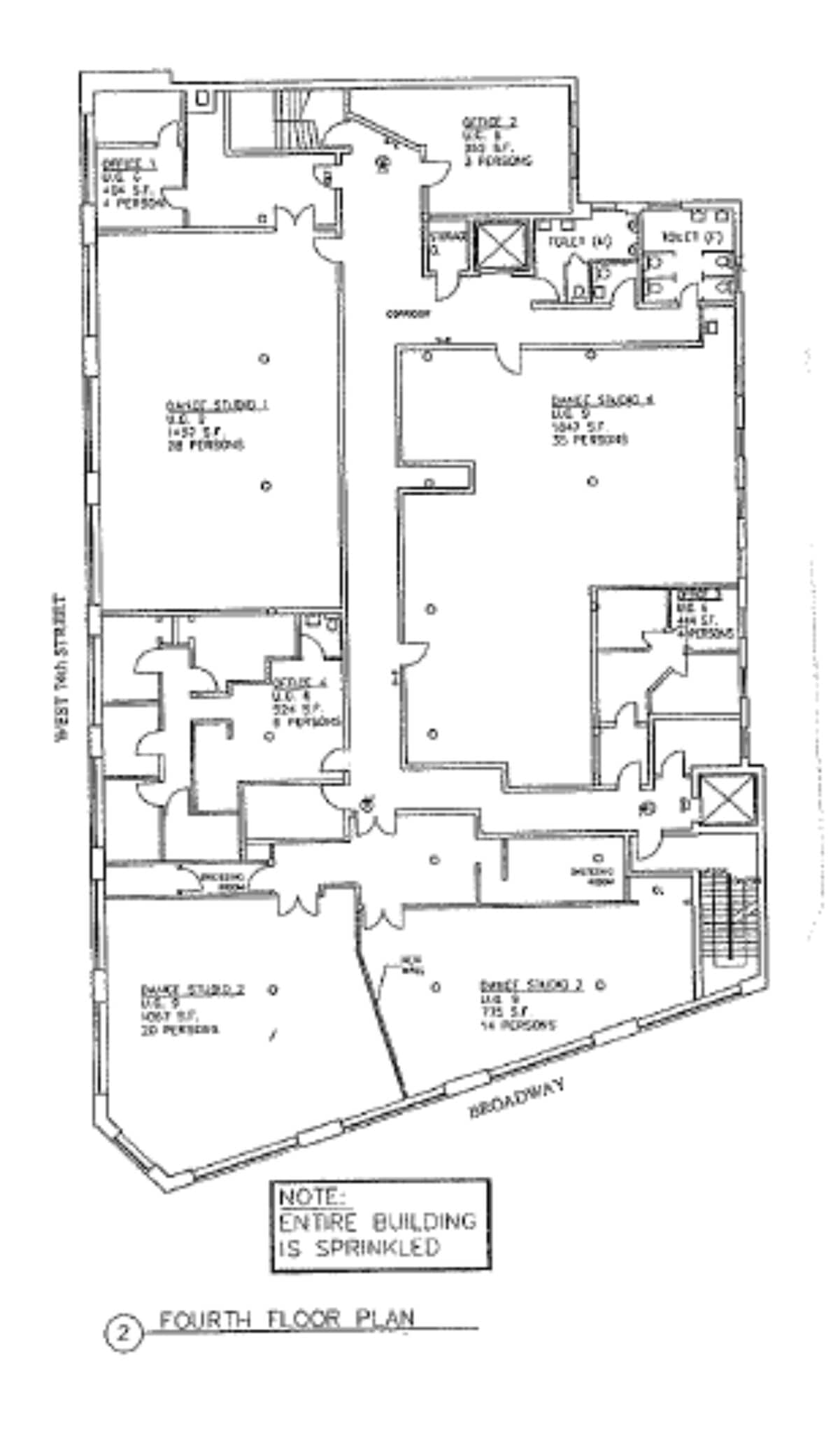 2121-2127 Broadway, New York, NY for lease Site Plan- Image 1 of 10