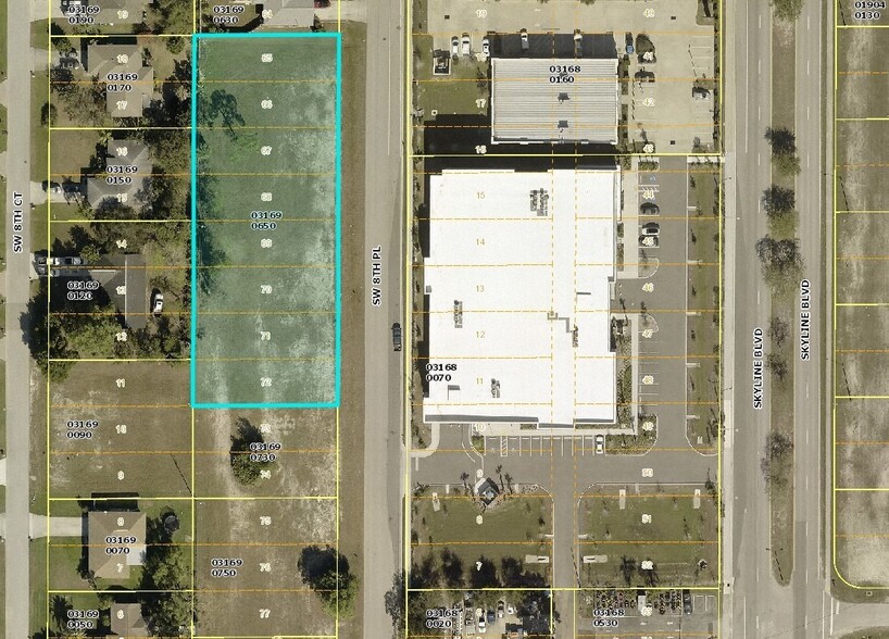 2630-2707 SW 8th portfolio of 2 properties for sale on LoopNet.com - Site Plan - Image 2 of 4