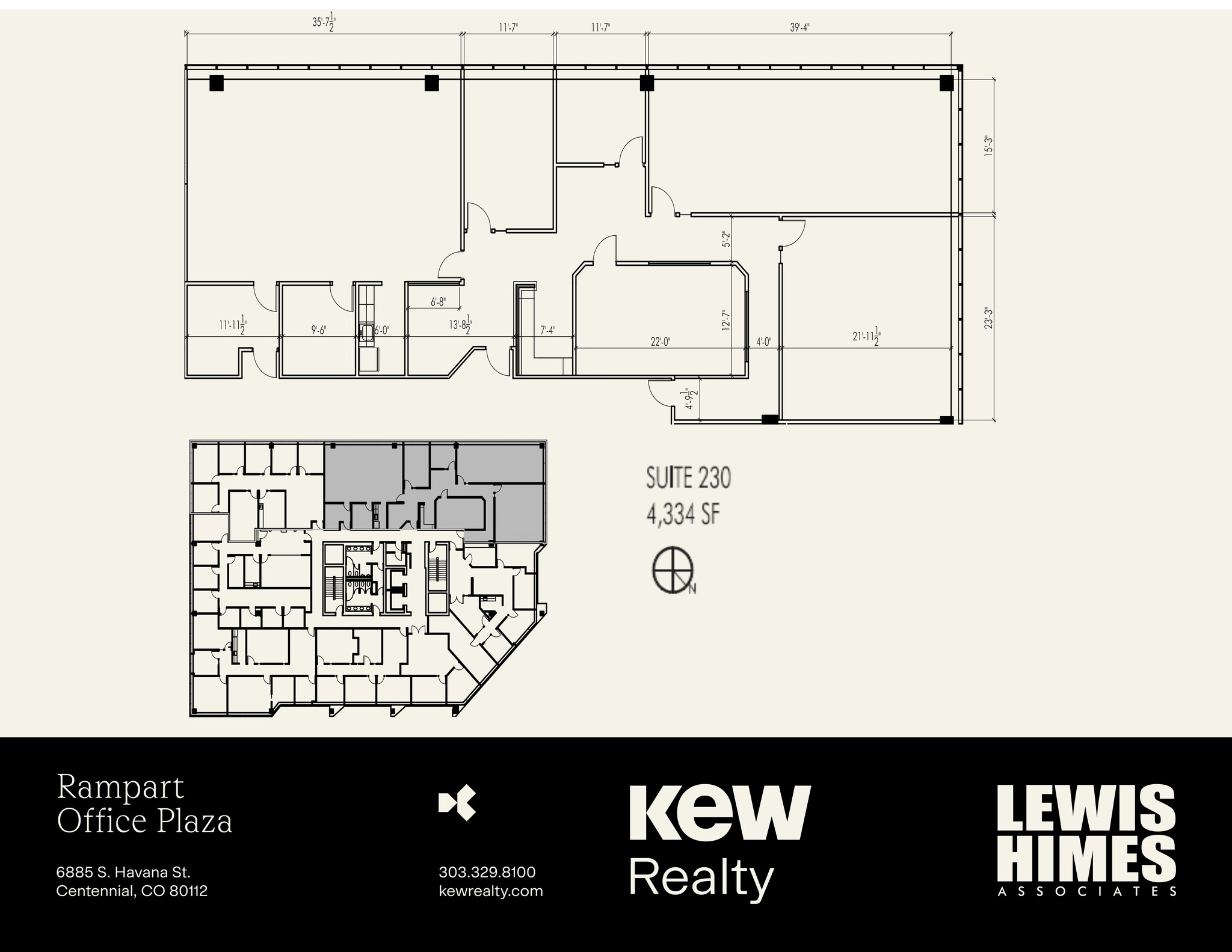 6855 S Havana St, Centennial, CO for lease Site Plan- Image 1 of 8