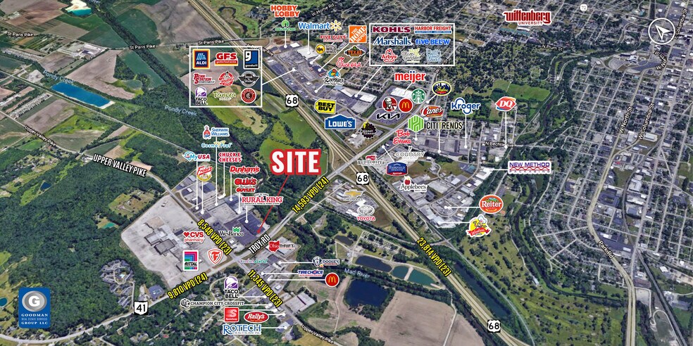 1476 Upper Valley Pike, Springfield, OH for lease - Building Photo - Image 2 of 3