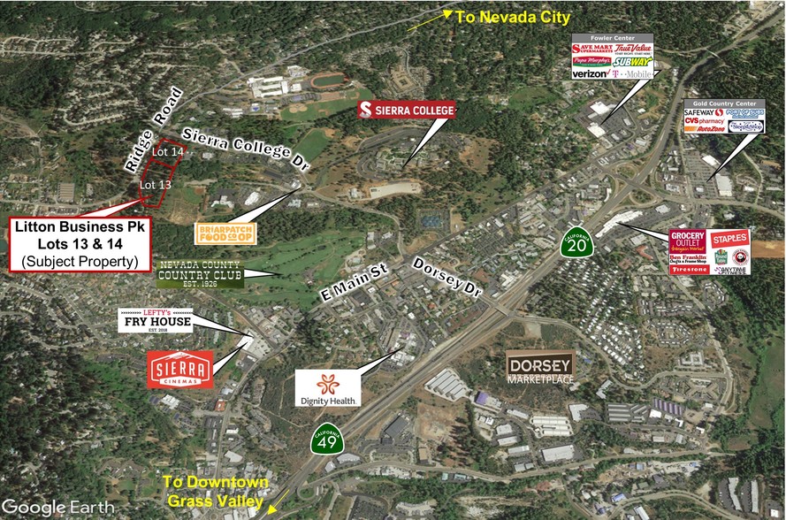 Sierra College Dr, Grass Valley, CA for sale - Building Photo - Image 1 of 9