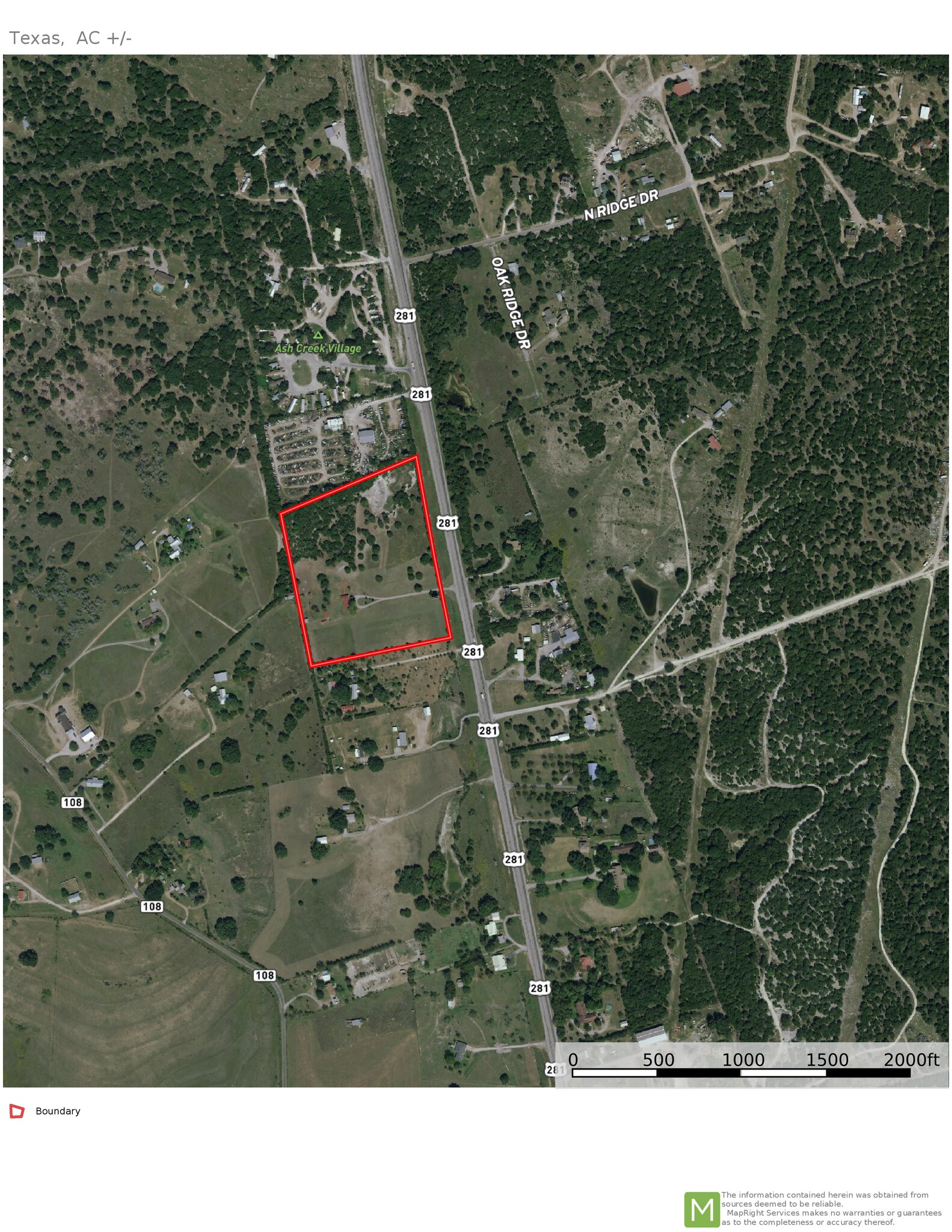 3442 N Hwy 281, Burnet, TX for sale Aerial- Image 1 of 1