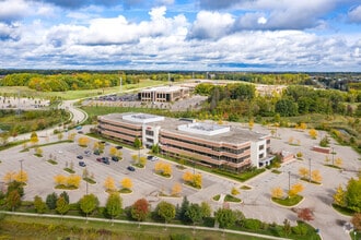 39550 13 Mile Rd, Novi, MI - AERIAL  map view