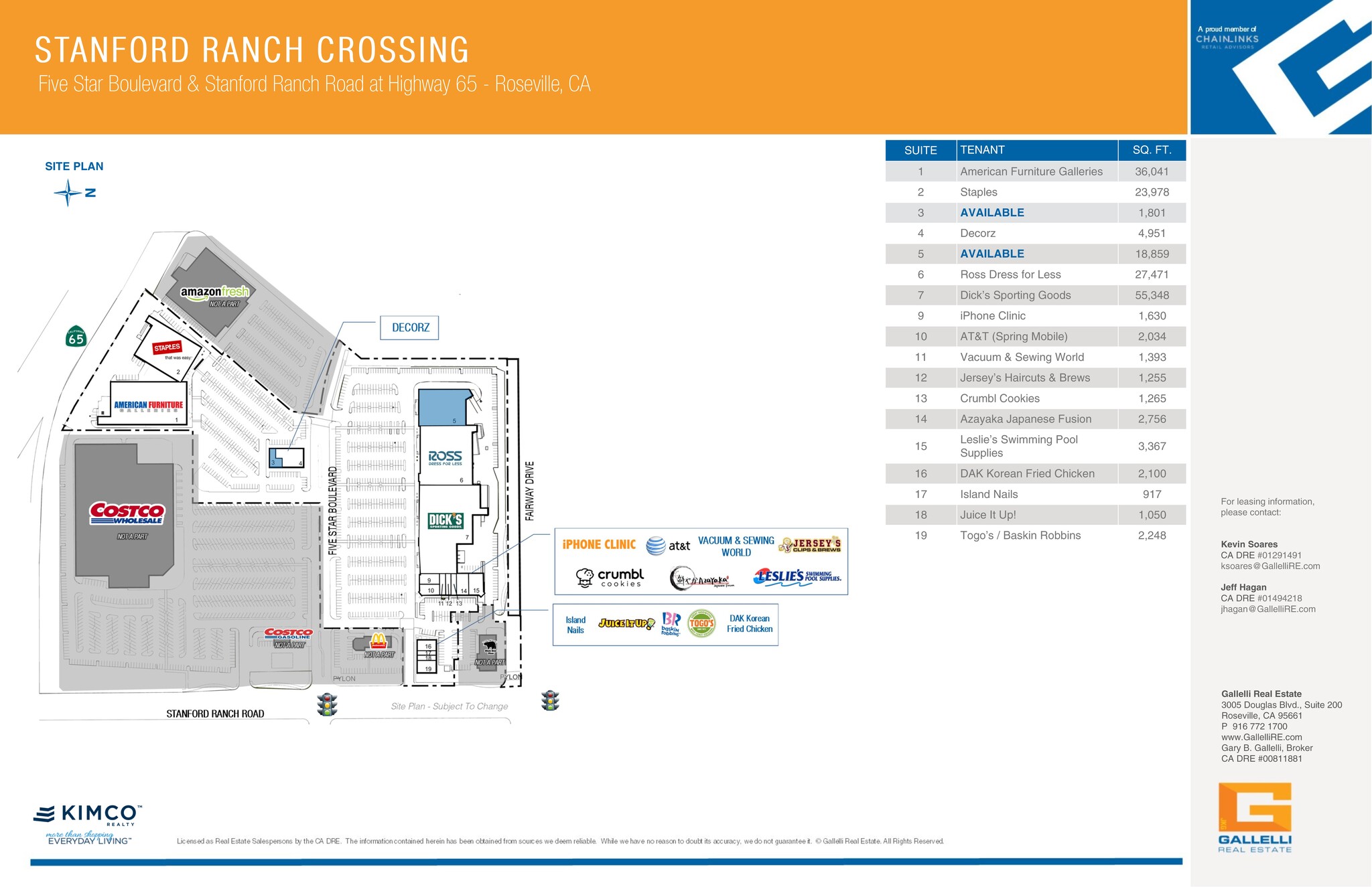 6706-6770 Stanford Ranch Rd, Roseville, CA for lease Site Plan- Image 1 of 1