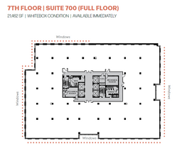 1850 M St NW, Washington, DC for lease Floor Plan- Image 1 of 1