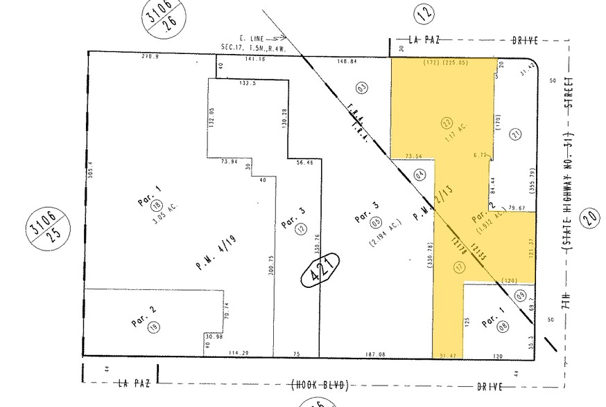 14676 7th St, Victorville, CA for sale - Plat Map - Image 1 of 1