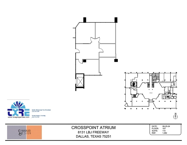 8131 Lyndon B Johnson Fwy, Dallas, TX for lease Floor Plan- Image 1 of 1