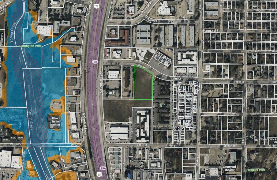 SEQ US 75 & 18th St, Plano, TX for sale - Aerial - Image 3 of 3