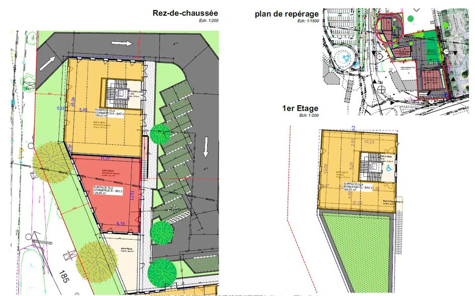 Office in LA CHAPELLE-SAINT-MESMIN for lease - Floor Plan - Image 2 of 4