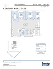 1801 Century Park E, Los Angeles, CA for lease Floor Plan- Image 1 of 1