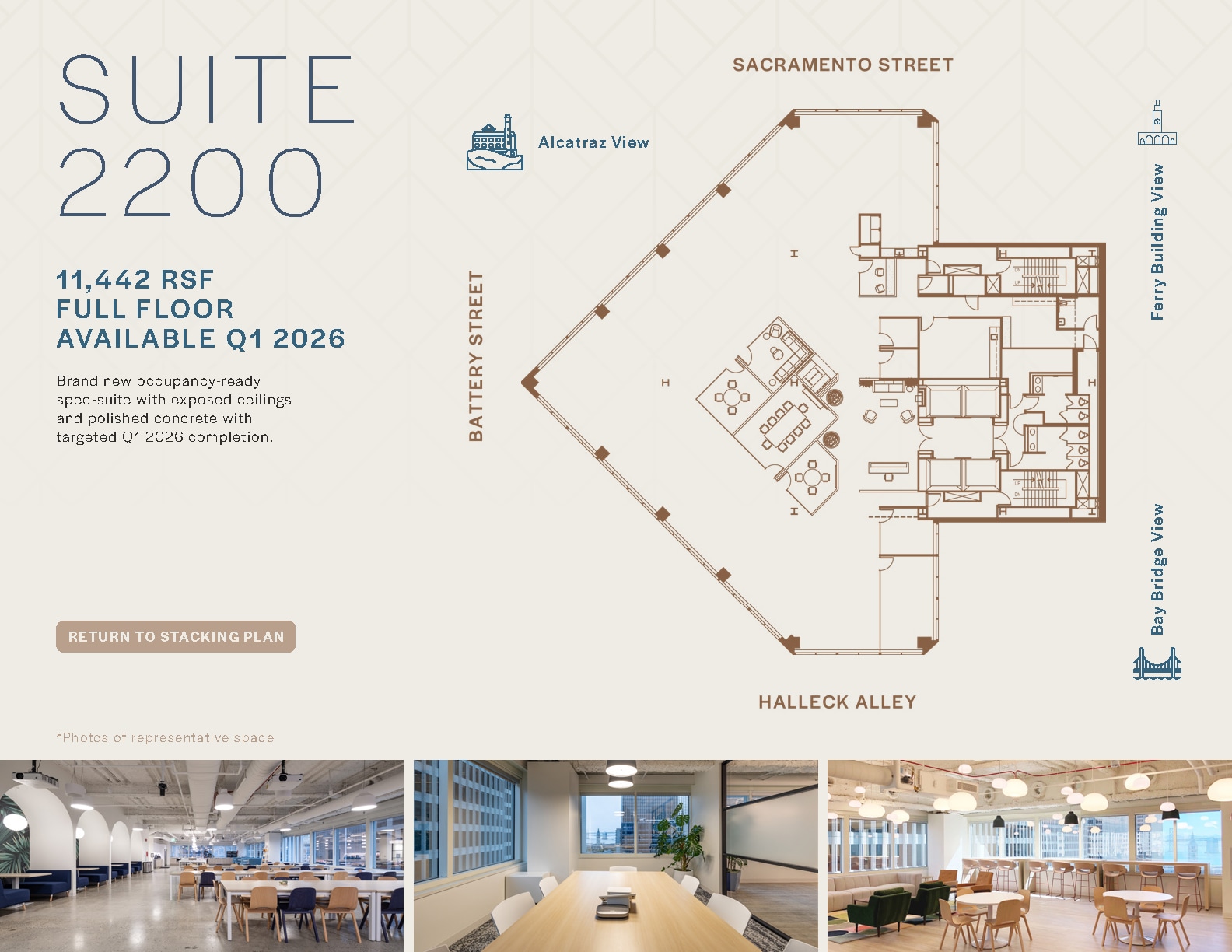 353 Sacramento St, San Francisco, CA for lease Interior Photo- Image 1 of 3