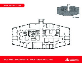 2100 West Loop South, Houston, TX for lease Floor Plan- Image 1 of 1