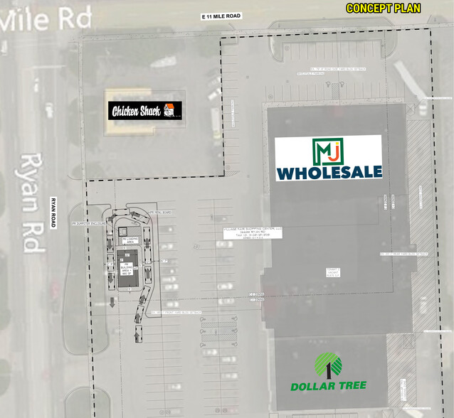 26688 Ryan Rd, Warren, MI for lease - Site Plan - Image 2 of 5