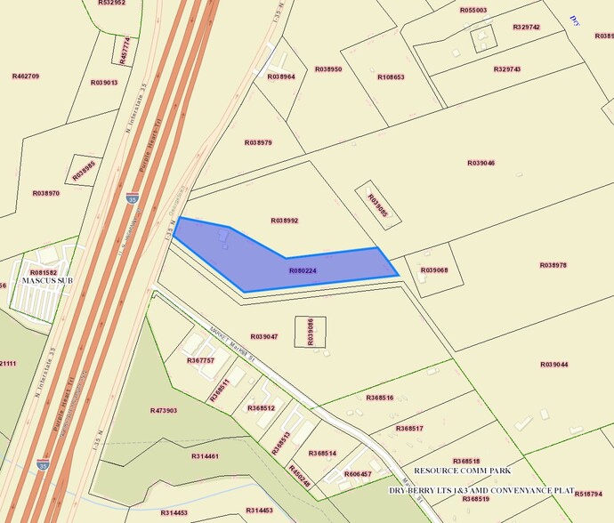 3550 N Interstate 35, Georgetown, TX for sale - Plat Map - Image 2 of 8