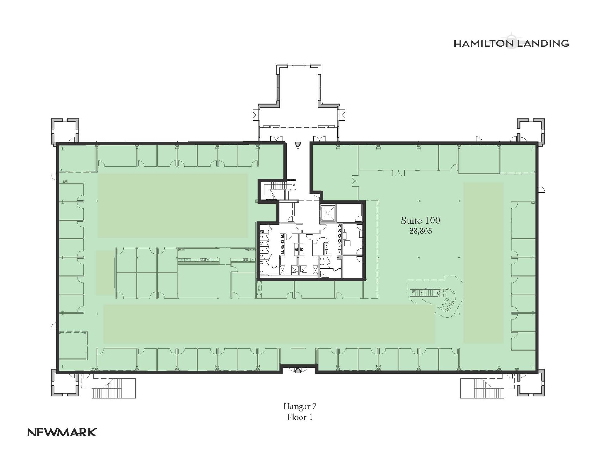 2-10 Hamilton Lndg, Novato, CA for lease Floor Plan- Image 1 of 1