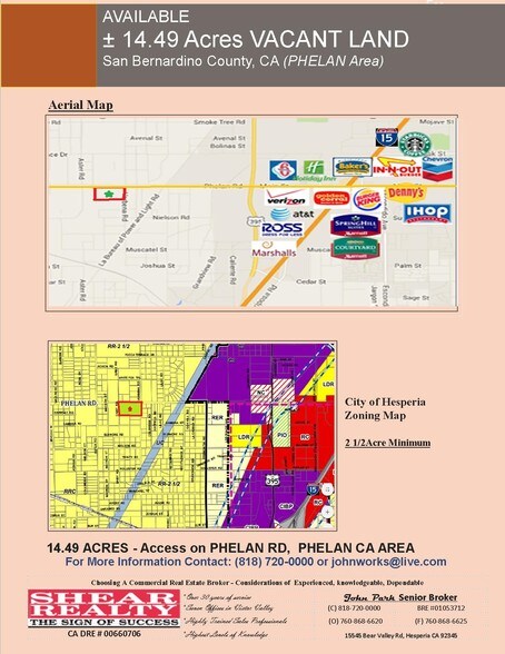 Phelan Rd, Phelan, CA for sale - Primary Photo - Image 1 of 1