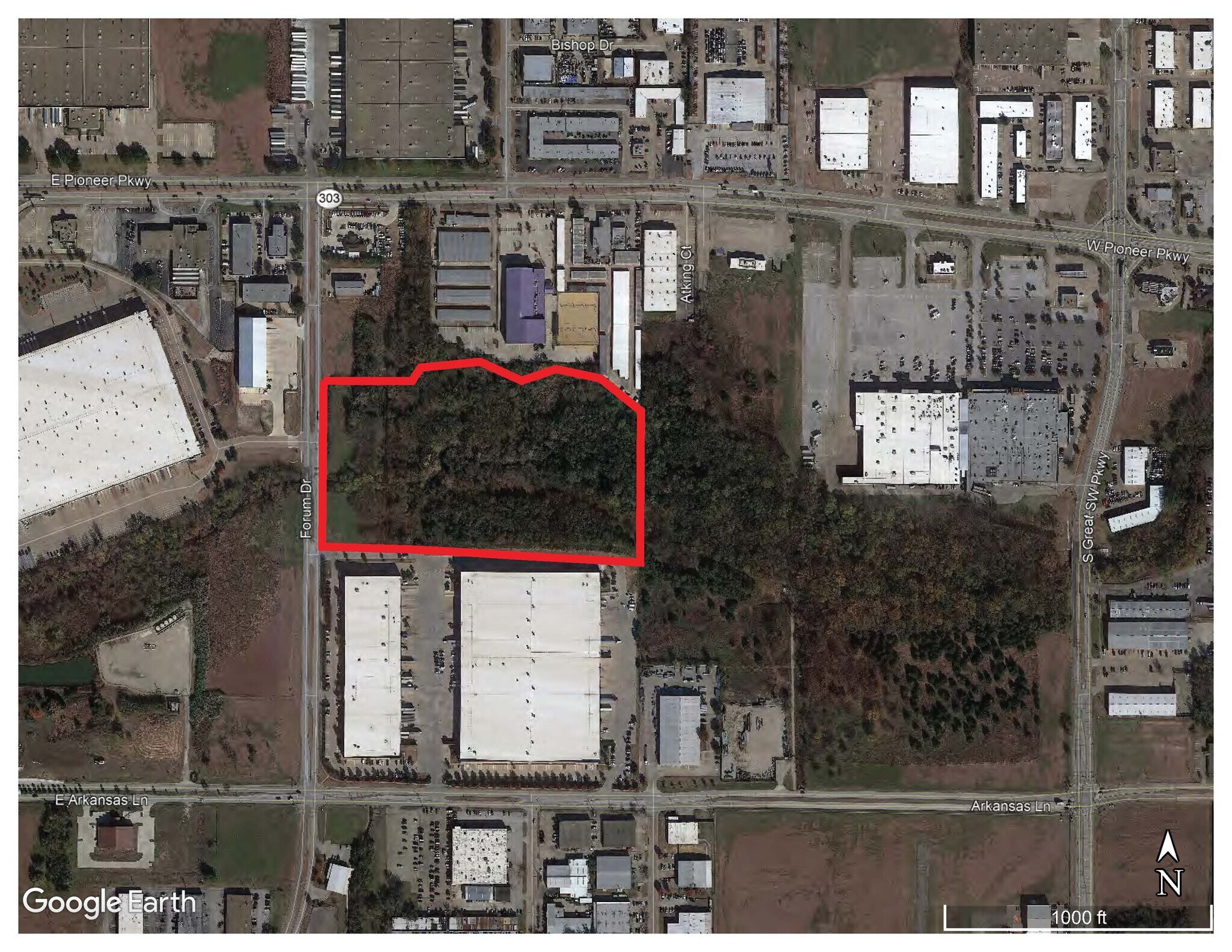 2221-2231 Forum Dr, Arlington, TX for sale Aerial- Image 1 of 1