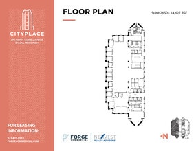 2711 N Haskell Ave, Dallas, TX for lease Floor Plan- Image 1 of 1