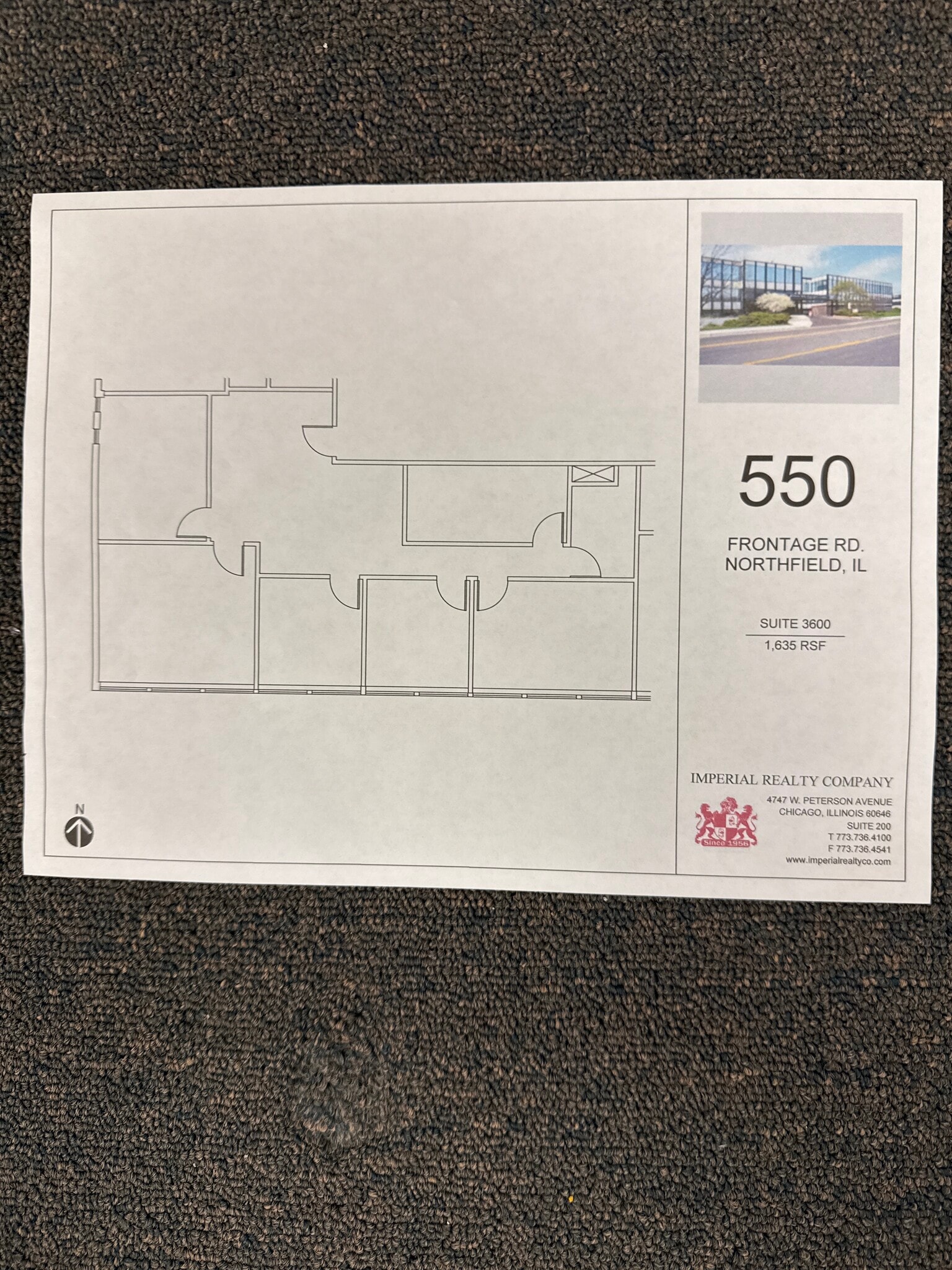 540-550 W Frontage Rd, Northfield, IL for lease Building Photo- Image 1 of 9