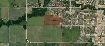 11121 17 St, Dawson Creek, BC - Aerial map view